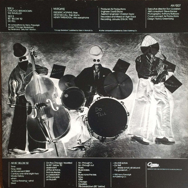 Air (4) : 80° Below '82 (LP, Album)