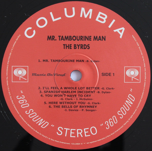 The Byrds ~ Mr. Tambourine Man (Vinyl) - Djungel & Jazz