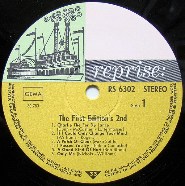 The First Edition ~ The First Edition's 2nd (Vinyl) - Djungel & Jazz