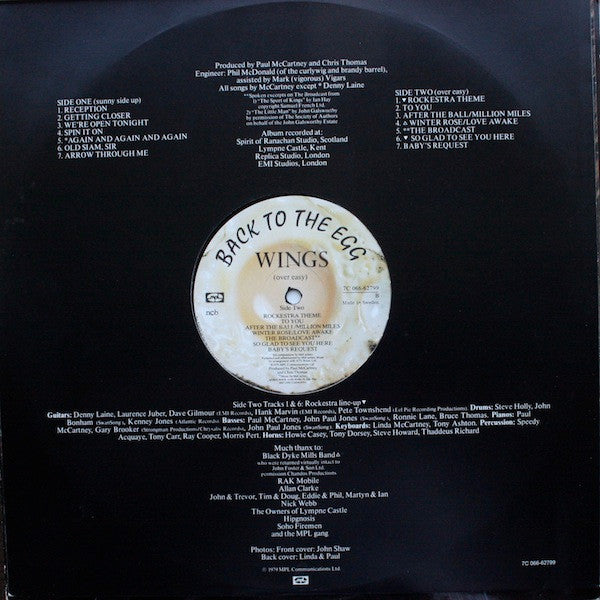 Wings  ~ Back To The Egg (Vinyl) - Djungel & Jazz