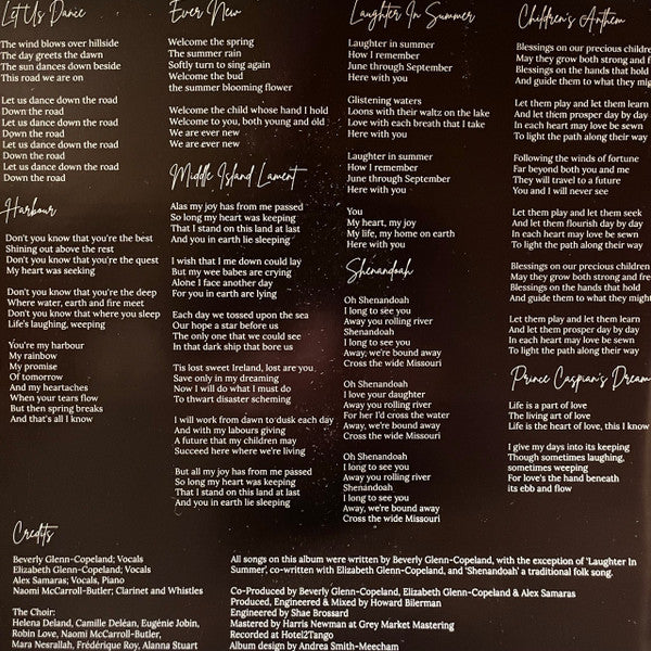 Beverly Glenn-Copeland : Laughter in Summer (LP, Album, Ltd, Pin)