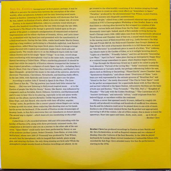 Sun Ra ~ Exotica (Vinyl) - Djungel & Jazz