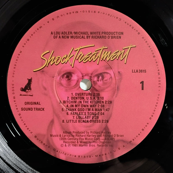 Shock Treatment Cast ~ Shock Treatment (Original Sound Track) (Vinyl) - Djungel & Jazz