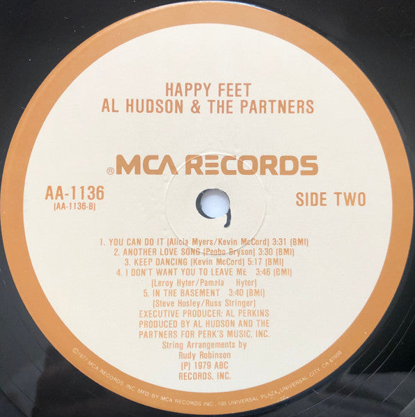 Al Hudson And The Partners ~ Happy Feet (Vinyl) - Djungel & Jazz
