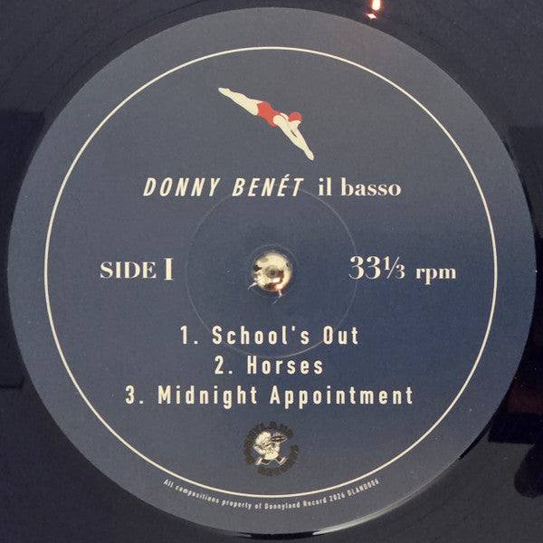 Donny Benet ~ Il Basso (Vinyl) - Djungel & Jazz