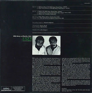 Billy Bang And Charles Tyler ~ Live At Green Space (Vinyl) - Djungel & Jazz