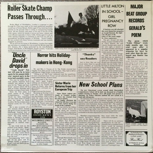 Jethro Tull ~ Thick As A Brick (Vinyl) - Djungel & Jazz