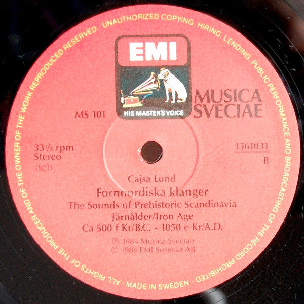 Various ~ Fornnordiska Klanger / The Sounds Of Prehistoric Scandinavia (Vinyl) - Djungel & Jazz