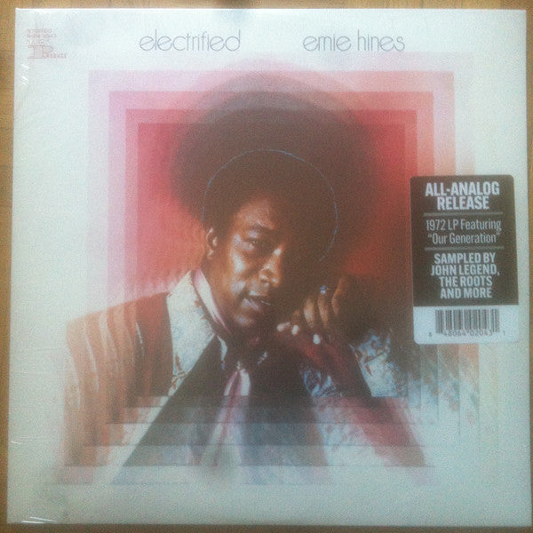 Ernie Hines Electrified 1972 LP: Ernie Hines - Electrified