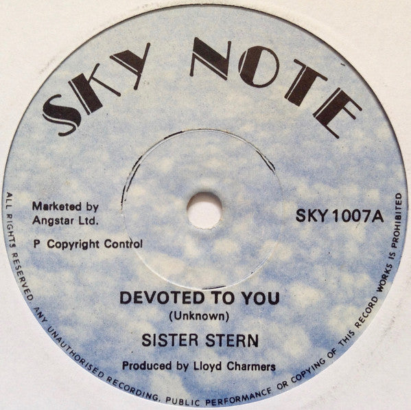 Sister Stern : Devoted To You (7")