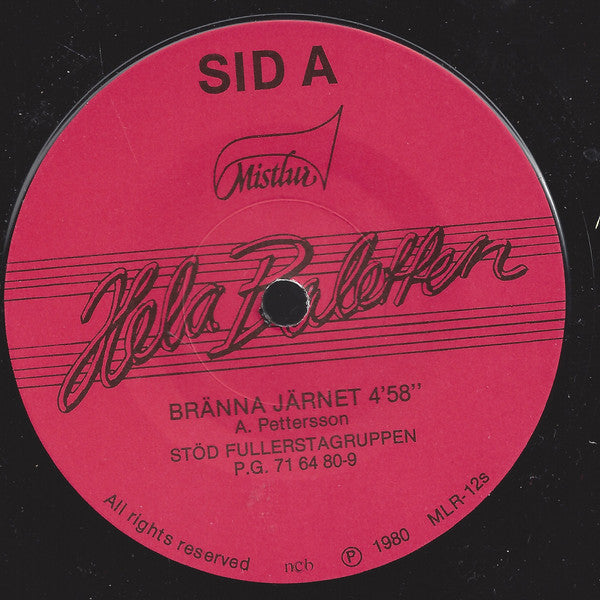 Hela Baletten ~ Bränna Järnet (Vinyl) - Djungel & Jazz