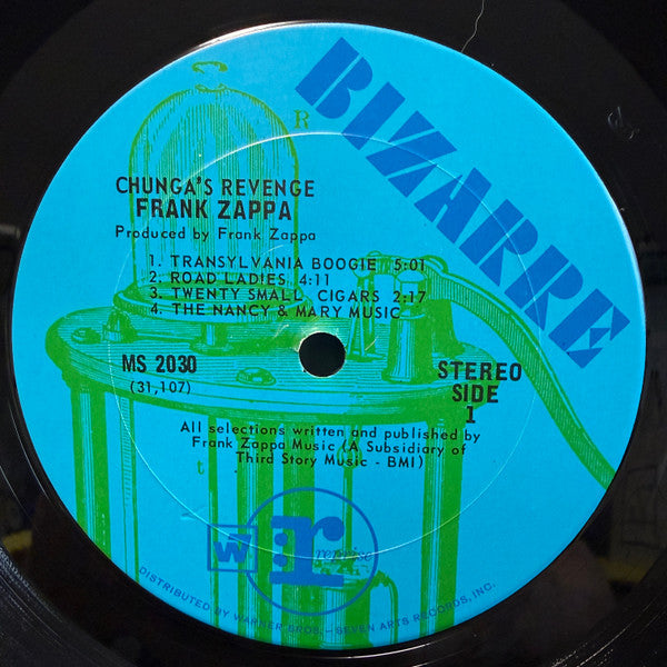 Frank Zappa ~ Chunga's Revenge (Vinyl) - Djungel & Jazz
