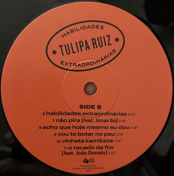 Tulipa Ruiz : Habilidades Extraordinárias (LP, Album)