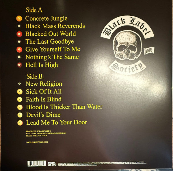 Black Label Society ~ Shot To Hell (Vinyl) - Djungel & Jazz
