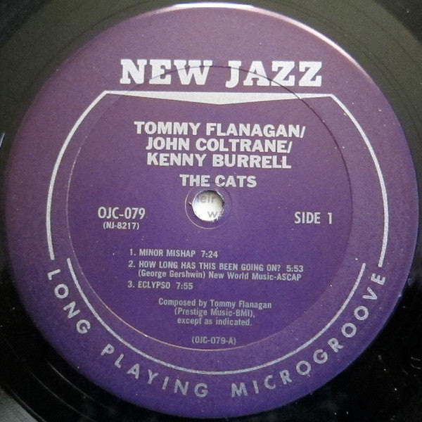Tommy Flanagan, John Coltrane, Kenny Burrell, Idrees Sulieman ~ The Cats (Vinyl) - Djungel & Jazz