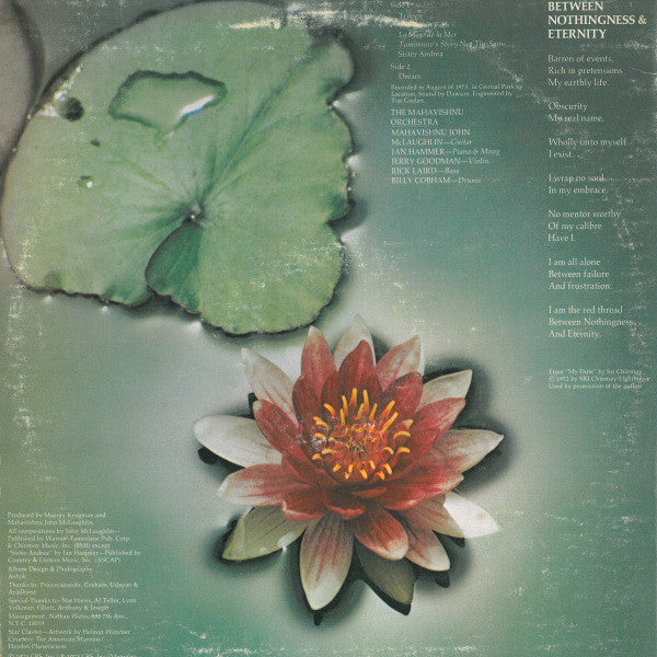 Mahavishnu Orchestra : Between Nothingness & Eternity (LP, Album, Pit)