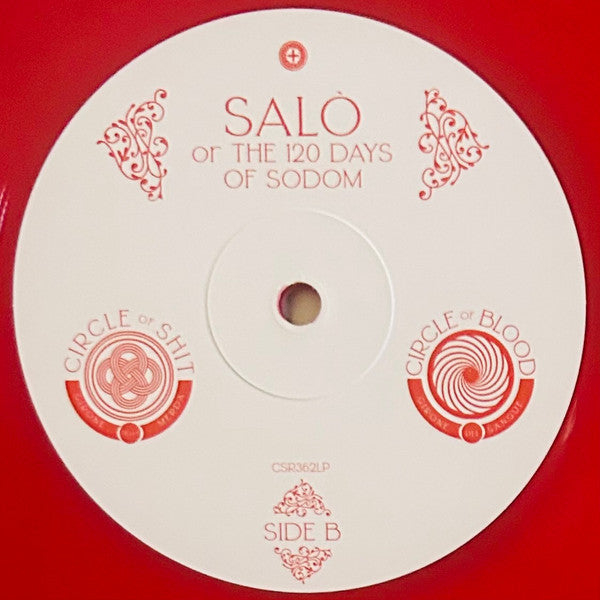 Various : Salò Or The 120 Days Of Sodom (LP, Album, Ltd, Red)
