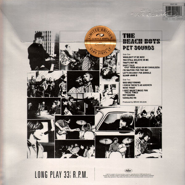The Beach Boys ~ Pet Sounds (Vinyl) - Djungel & Jazz