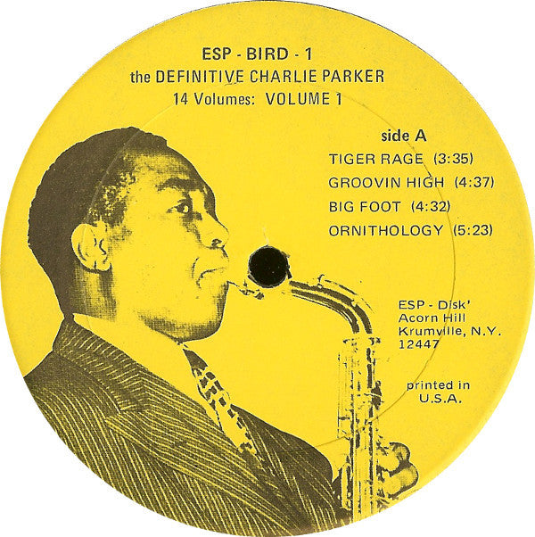 Charlie Parker ~ The Comprehensive Charlie Parker: Live Performances Volume I (Vinyl) - Djungel & Jazz
