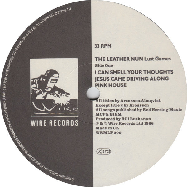 The Leather Nun ~ Lust Games (Vinyl) - Djungel & Jazz