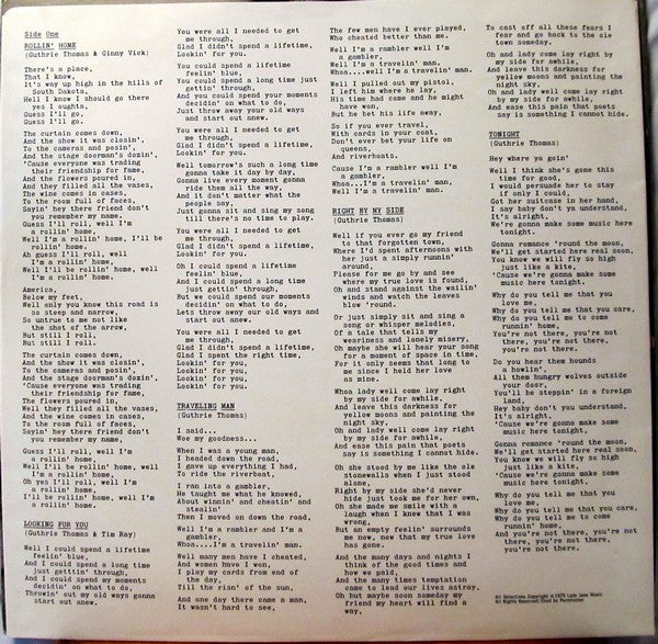 Guthrie Thomas ~ I (Vinyl) - Djungel & Jazz