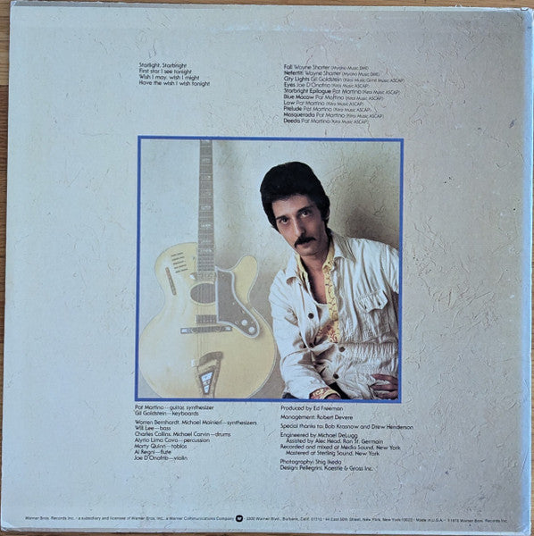 Pat Martino : Starbright (LP, Album, San)