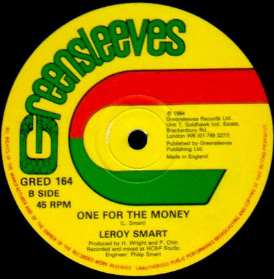 Carlton Livingston - Leroy Smart - Sammy Dread - Michael Prophet - Scion Success / Leroy Smart : Superstar Mixup / One For The Money (12")
