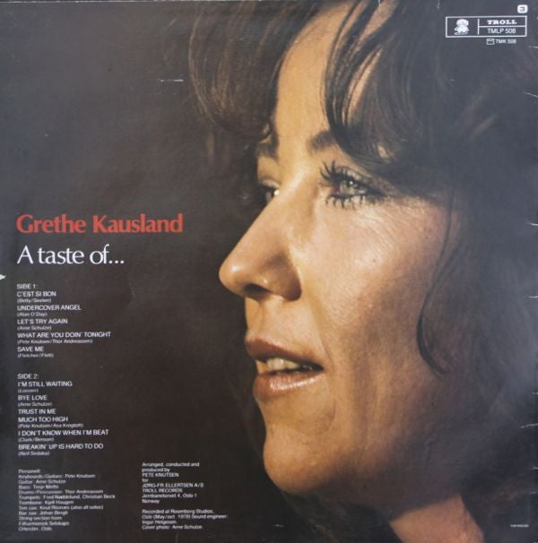 Grethe Kausland ~ A Taste Of... (Vinyl) - Djungel & Jazz