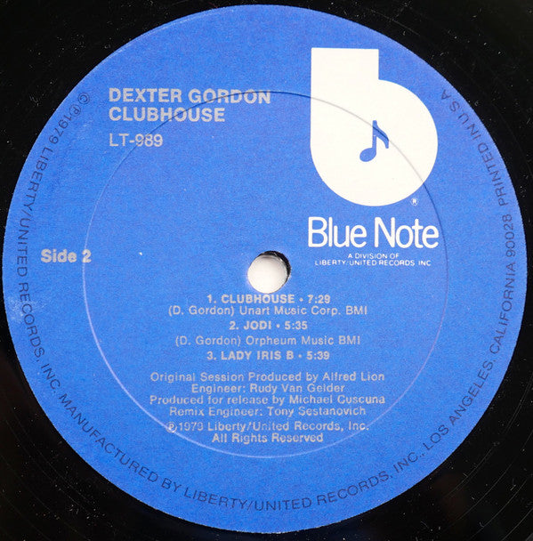 Dexter Gordon ~ Clubhouse (Vinyl) - Djungel & Jazz