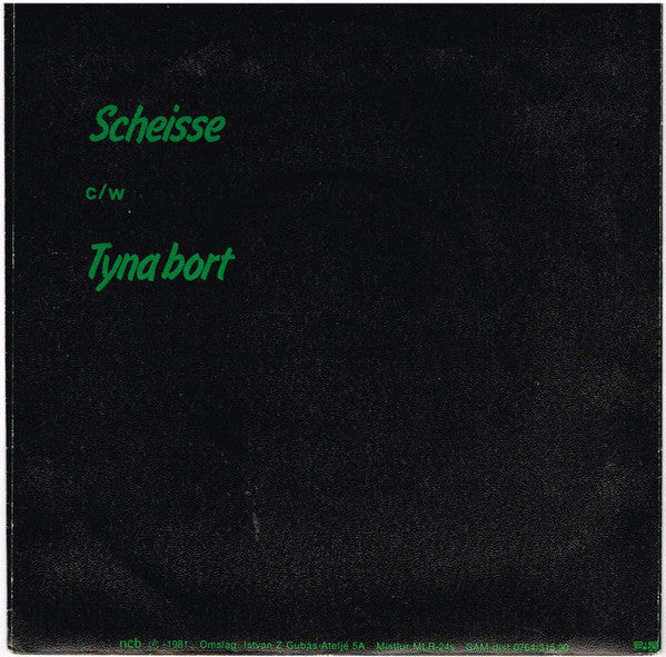 Ebba Grön ~ Scheisse (Vinyl) - Djungel & Jazz