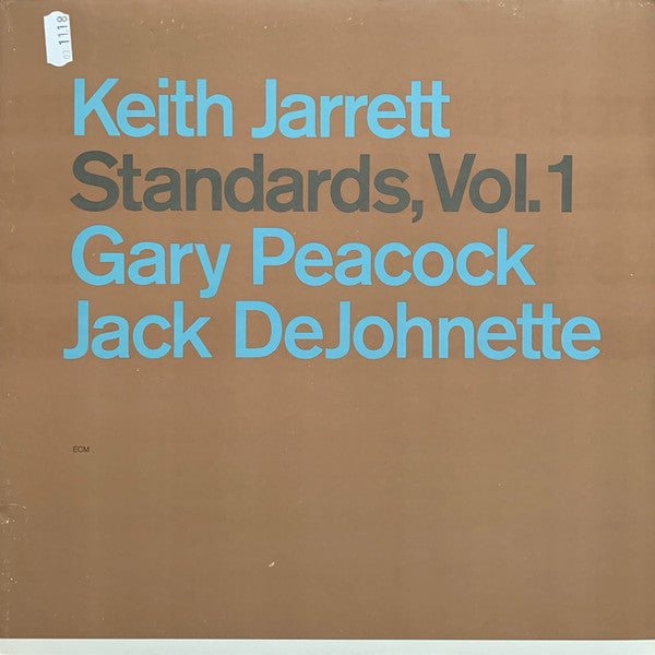 Keith Jarrett, Gary Peacock, Jack DeJohnette ~ Standards, Vol. 1 (Vinyl) - Djungel & Jazz