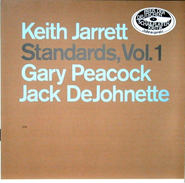 Keith Jarrett, Gary Peacock, Jack DeJohnette ~ Standards, Vol. 1 (Vinyl) - Djungel & Jazz