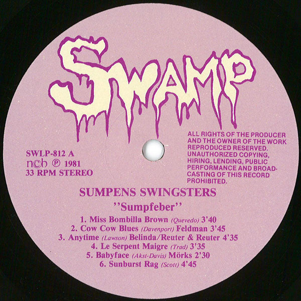 Sumpens Swingsters : Sumpfeber (LP)
