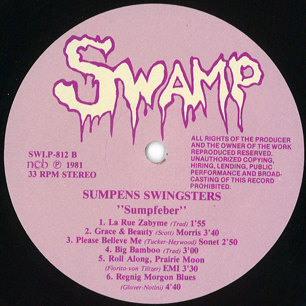 Sumpens Swingsters : Sumpfeber (LP)