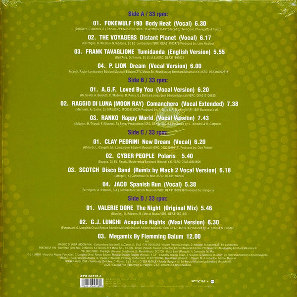 Various ~ ZYX Italo Disco History 1984 (Vinyl) - Djungel & Jazz