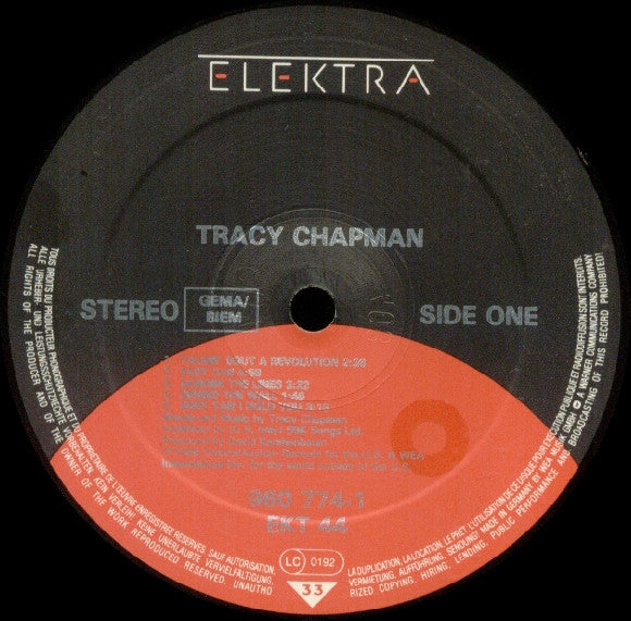 Tracy Chapman ~ Tracy Chapman (Vinyl) - Djungel & Jazz