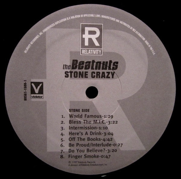 The Beatnuts ~ Stone Crazy (Vinyl) - Djungel & Jazz