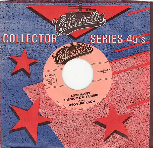 Deon Jackson ~ Love Makes The World Go Round / You Said You Loved Me (Vinyl) - Djungel & Jazz