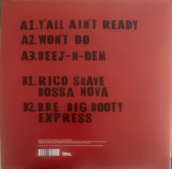 Valtteri Laurell & Ricky-Tick Big Band ~ Visions Of Dilla (Vinyl) - Djungel & Jazz