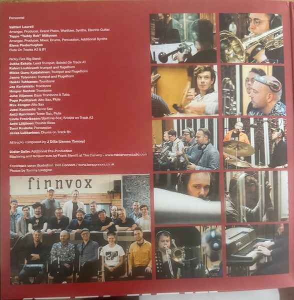 Valtteri Laurell & Ricky-Tick Big Band ~ Visions Of Dilla (Vinyl) - Djungel & Jazz