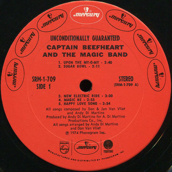 Captain Beefheart And The Magic Band ~ Unconditionally Guaranteed (Vinyl) - Djungel & Jazz