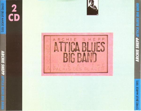 Archie Shepp ~ Attica Blues Big Band Live At The Palais Des Glaces (Vinyl) - Djungel & Jazz