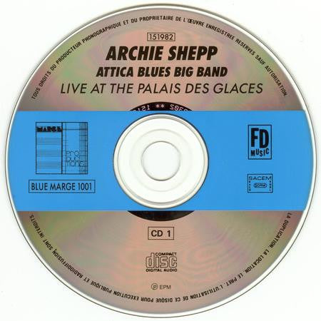 Archie Shepp ~ Attica Blues Big Band Live At The Palais Des Glaces (Vinyl) - Djungel & Jazz