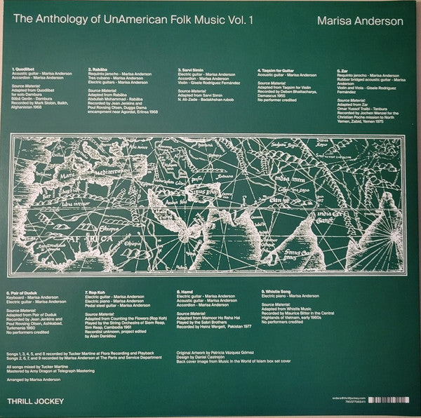 Marisa Anderson ~ The Anthology Of Unamerican Folk Music (Vol. 1) (Vinyl) - Djungel & Jazz