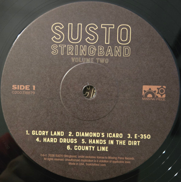 Susto Stringband : Volume Two (LP, Album)