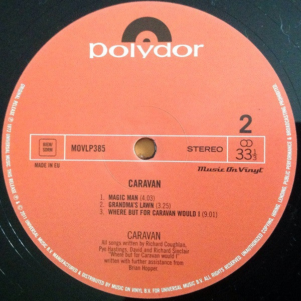 Caravan ~ Caravan (Vinyl) - Djungel & Jazz