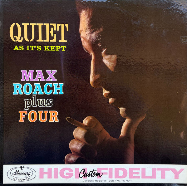 Max Roach Plus Four ~ Quiet As It's Kept (Vinyl) - Djungel & Jazz