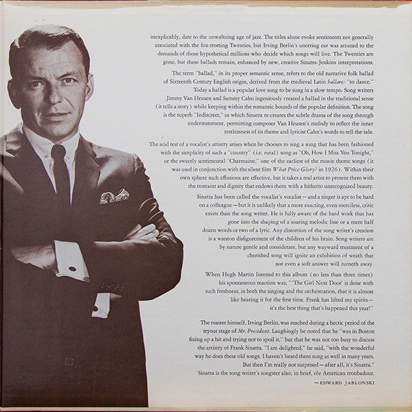 Frank Sinatra ~ All Alone (Vinyl) - Djungel & Jazz