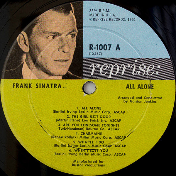 Frank Sinatra ~ All Alone (Vinyl) - Djungel & Jazz