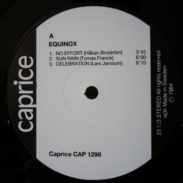Equinox  ~ Equinox (Vinyl) - Djungel & Jazz
